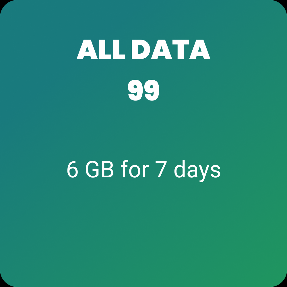 ALL DATA 99